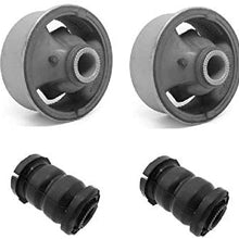 NISTO 4 Front Lower Control Arm Bushing Bush Bushes For 2001-2007 Toyota Corolla E120 E130