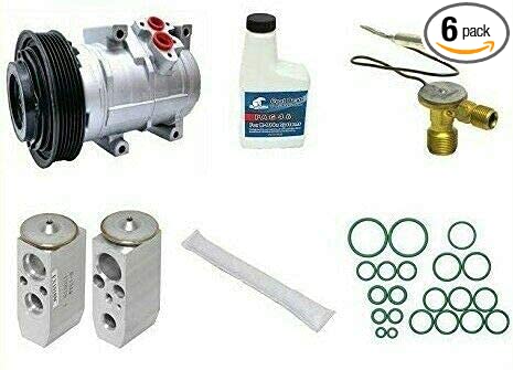 A/C Remanufactured Compressor Kit Fits Acura MDX 2003 2004 2005 2006 V6 3.5L Honda Pilot 2005 2006 2007 2008 V6 3.5L OEM 10S20C 97307