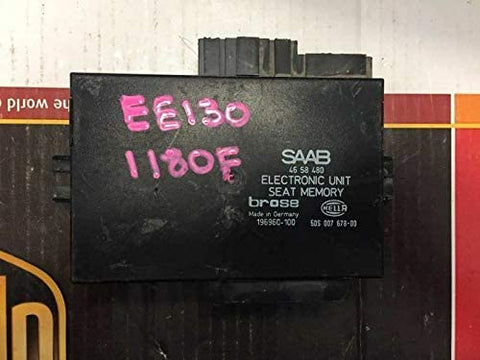 REUSED PARTS Chassis ECM Memory VIN E 4th Digit Seat Fits 99-10 SAAB 9-5 0265455332