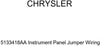 Genuine Chrysler 5133418AA Instrument Panel Jumper Wiring