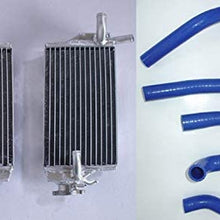 ALUMINUM RADIATOR&HOSE KIT for HONDA CR250R CR250 02-04 03 2002 2003 2004 (red)