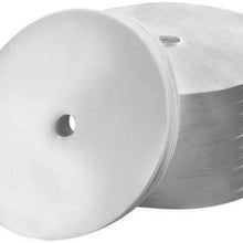 250pcs Round Coffee Filter Paper 250er × 195mm for Regina 40, Pro40T and Pro60T, Disposable Compostable Coffee Pour Over Maker Filters for Home Office Usage