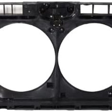 CarPartsDepot Plastic Core Composite Radiator Support Partial Steel Assembly 417-36580 NI1225185 625009N00A 36580