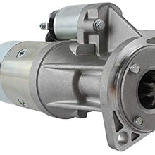 DB Electrical SHI0195 Starter Compatible With/Replacement For Yanmar 4Tne102, 4Tne106 Engine 1998-On 123900-77010, S13-160 Gehl IMI3015-001 YM129953-77010 19697N 123900-77010 129953-77015 129953-77019