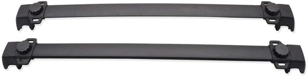 Facaimo for 11-16 Compass OE Factory Style Roof Rack Cross Bar Black ABS Aluminum