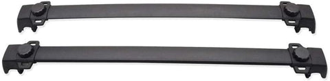 Facaimo for 11-16 Compass OE Factory Style Roof Rack Cross Bar Black ABS Aluminum