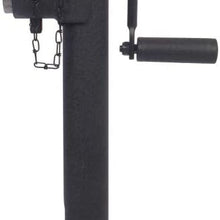 Trailer Valet Blackout Series 2K Side Wind Pipe Mount Jack 15"