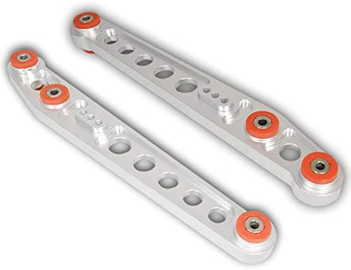 Fit 1996-2000 Honda Civic Rear Lower Control Arm with Red polyeurathane material bushing Chrome