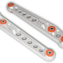 Fit 1996-2000 Honda Civic Rear Lower Control Arm with Red polyeurathane material bushing Chrome