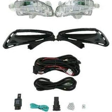 AutoModed Fog Light Set for 2017 2018 2019 Toyota Corolla LE XLE CE | Lamp Bulb Wiring Switch Bezels | Daytime Driving Running Lights Replacement | by AutoModed