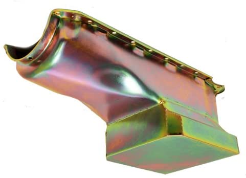 STEEL 1965-90 Compatible/Replacement for CHEVY BB 396-402-427-454 RACING 6 QT OIL PAN - ZINC (OLD PART#9729-Z)