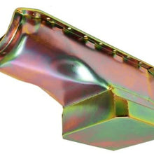STEEL 1965-90 Compatible/Replacement for CHEVY BB 396-402-427-454 RACING 6 QT OIL PAN - ZINC (OLD PART#9729-Z)