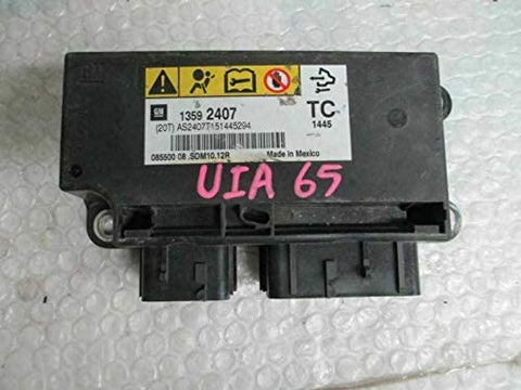 REUSED PARTS Bag Control Module Fits 13-15 Regal Sonic Camaro 13592407