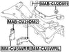 Mn100065 - Arm Bushing (for Rear Differential Mount) For Mitsubishi - Febest
