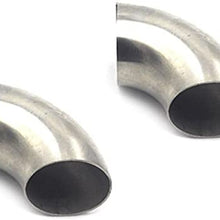 Car 3" inch/76mm 90 Degree Stainless Steel Bend Elbow Pipe Piping Tubing Newest