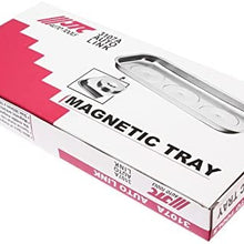 3 Magnets Large Rectangular Magnetic Tool Holder Stainless Steel Heavy Duty 6.5''L x 14.37" W Magnetic Screws Tools Parts Tray Holder by JTC 3107A