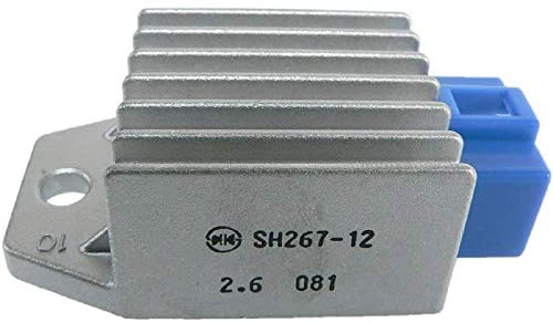 DB Electrical GHI6007 New Voltage Regulator for Yamaha G8 G9 G14 G16 G20 Golf Cart 91 92 93 94 95 96 97 98 99 00 01 02 03 04 05 06 07 08 09 10 11 12 13 SH267-12 435-041 JF2-81910-00-00 JF2-81910-01-00