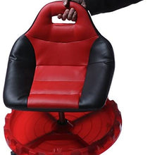 Traxion 2-700 ProGear Mobile Rolling Gear Seat W/Equipment Tray and All-Terrain 5" Casters
