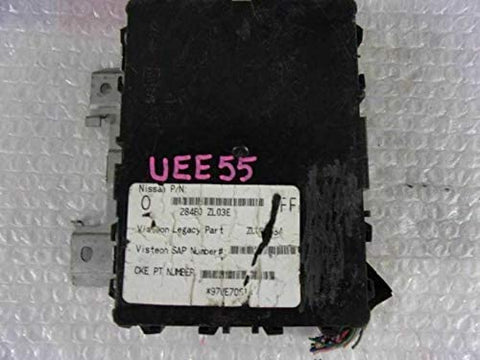 REUSED PARTS Body Control Module BCM Fits 09-10 Pathfinder Frontier 284B0 ZL03E 284B0ZL03E