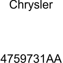 Genuine Chrysler 4759731AA Electrical License Lamp Wiring