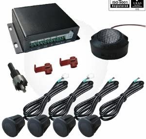 Sports Imports LLC Professional OEM 4 Rubber Sensor Parking System for Metal/Steel Bumpers