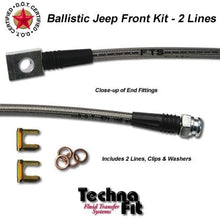Techna-Fit Brake Lines 30001 - JEEP 1976-81 CJ-5, CJ-7, CJ-8 SCRAMBLER FRONT DISC 4" LIFT, 2 LINE FRONT KIT