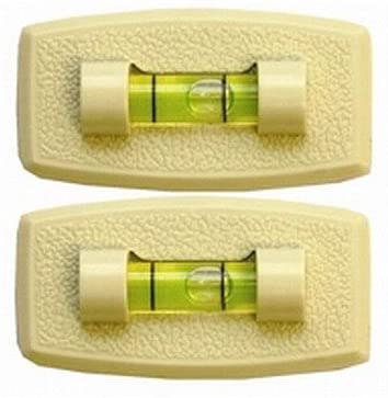 Prime Products RV Trailer Camper Jacks & Levelers Rectangle Col. White
