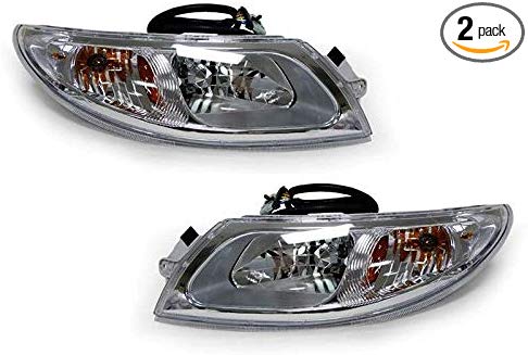 Headlight Headlamp Pair Set International Truck 4100 4200 4300 4400 8500 8600
