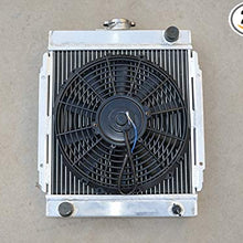 3 Row Aluminum radiator + Fan For DATSUN 1200 B110 A12/ A12T 1.2L 1970-1976 75