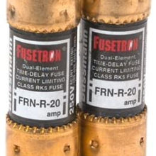 Bussman BP/FRN-R-20 20 Amp 250 Volt Time Delay Fuse 2 Count