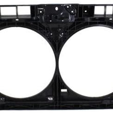 Perfect Fit Group REPN250103 - Maxima Radiator Support, Plastic, Black, Composite