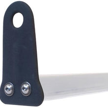 Vantech Factory Roof Rail Clamp-On Ladder Van Rack 60" bar with Side Supports Black