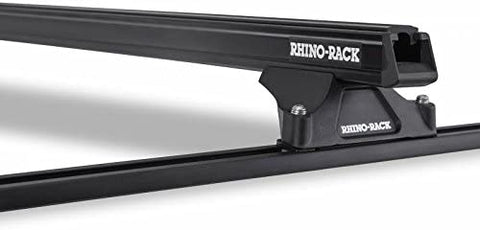 Rhino Rack Heavy Duty RLTP Trackmount Black 2 Bar Roof Rack JA8701