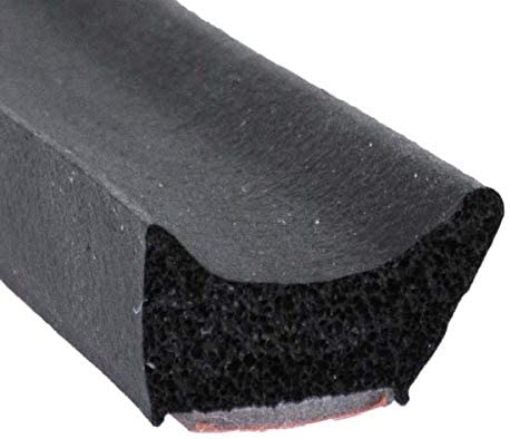 Steele Rubber Products Boat Compartment and Hatch Seal - Peel-N-Stick Edge Trim - Sold and Priced by The Foot - 70-0331-372