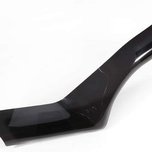 ANGLEWIDE Hood Deflector Bug Shield Stone Guard Protector fit for 2014-2019 Toyota Tundra - Dark Smoke hood shield