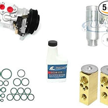 A/C Remanufactured Compressor Kit Fits Chrysler Town & Country Dodge Caravan Grand Caravan Plymouth Voyage Grand Voyager 1996 1997 1998 1999 2000 V6 3.3L 3.8L OEM 10PA17J 57378