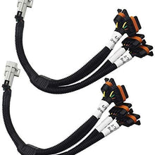 labwork 2pcs Ignition Coil Harness Set Fit for LS1 LS6 Engine Relocation Brackets