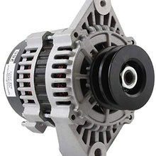 Hyster Forklift Industrial and Marine Alternator Compatible With/Replacement For 8468, Marine Power Inboard and Stern Drive Various 97 98 99 14 15 16, Hyster Forklift