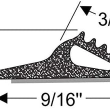 Steele Rubber Products - Marine Peel N Stick Small P with Ridges - Sold and Priced per Foot - 70-3858-377
