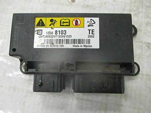 REUSED PARTS Bag Below Center Console Model Fits 13-15 Spark Malibu 1358 8103 13588103