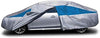 Titan Lightweight Car Cover. Compact Sedan. Fits Toyota Corolla, Nissan Sentra, and More. Waterproof Car Cover Measures 185 Inches, Includes Cable and Lock, and a Driver-Side Door Zipper (Bondi Blue)