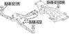 41322-Ac040 / 41322Ac040 - Arm Bushing Differential Mount For Subaru
