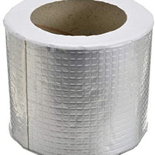 HARIKA 5m Aluminum Foil Butyl Rubber Tape Adhesive High Temperature Resistance Waterproof For Roof Pipe Repair Stop Leak Sticker