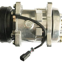 FridayParts Air Conditioning Compressor 7023585 7279139 for Bobcat T550 T590 T595 T630 T650 E32 E35 E42 E45 E50 E55 5600 5610