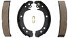 ACDelco 17801B Professional Bonded Rear Drum Brake Shoe Set