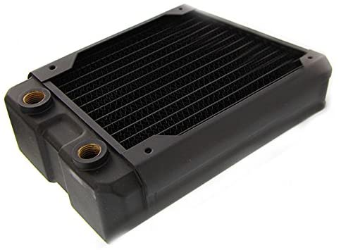Black Ice Nemesis 120GTX Dual-Core Xtreme Profile Radiator - Black Carbon