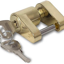 Motorup America Trailer Hitch Coupler Bolt Lock - Locking Pin Car Accessories Best for Tow Truck Boat RV Travel Kit - Anti Theft Security Receiver Coupling Locks