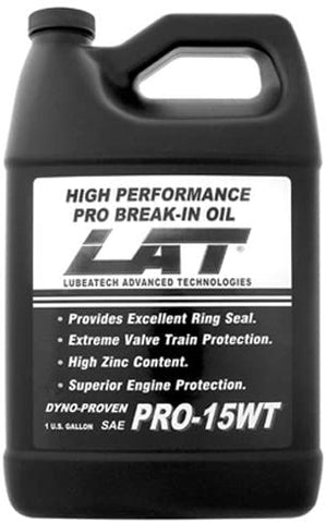 Lubeatech LAT 32198-1G 'Pro' 15WT High Performance Break-in Oil
