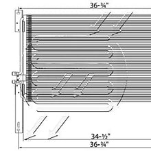 FleetCooling 3522389C92 - New International Navistar Condenser