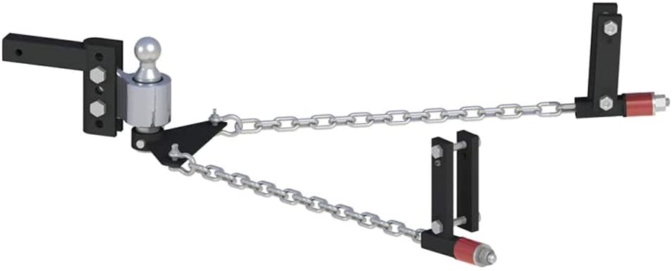 Andersen Hitches No-Sway Weight Distribution Hitch 4in Drop/Rise, 2-5/16in Ball, Universal Frame Brackets